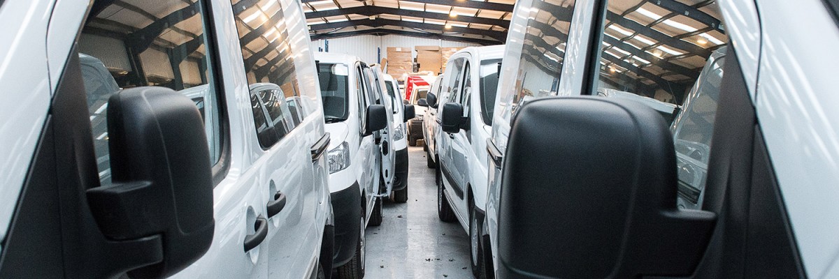 Vantage Vehicle Conversions delivers van conversion services to rental companies including Enterprise Flex-E-Rent and West Wallasey Fleet Hire Services.