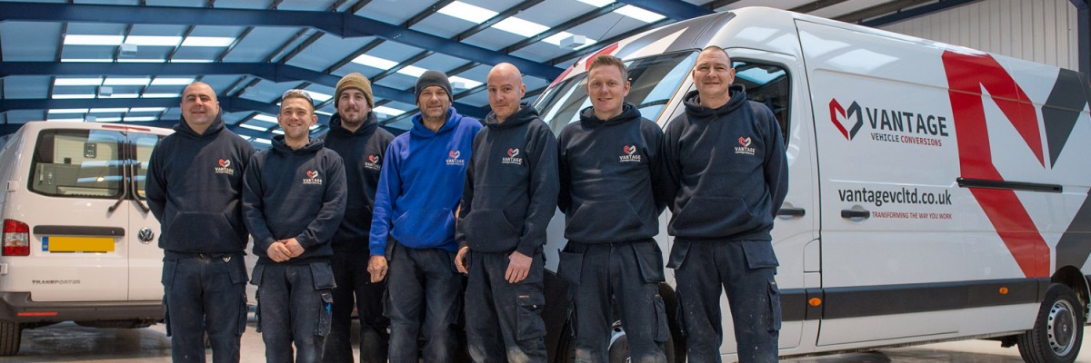 Telford-based Vantage Vehicle Conversions undertakes vehicle conversion projects throughout the UK with its team of road based expert Mobile Fitters.